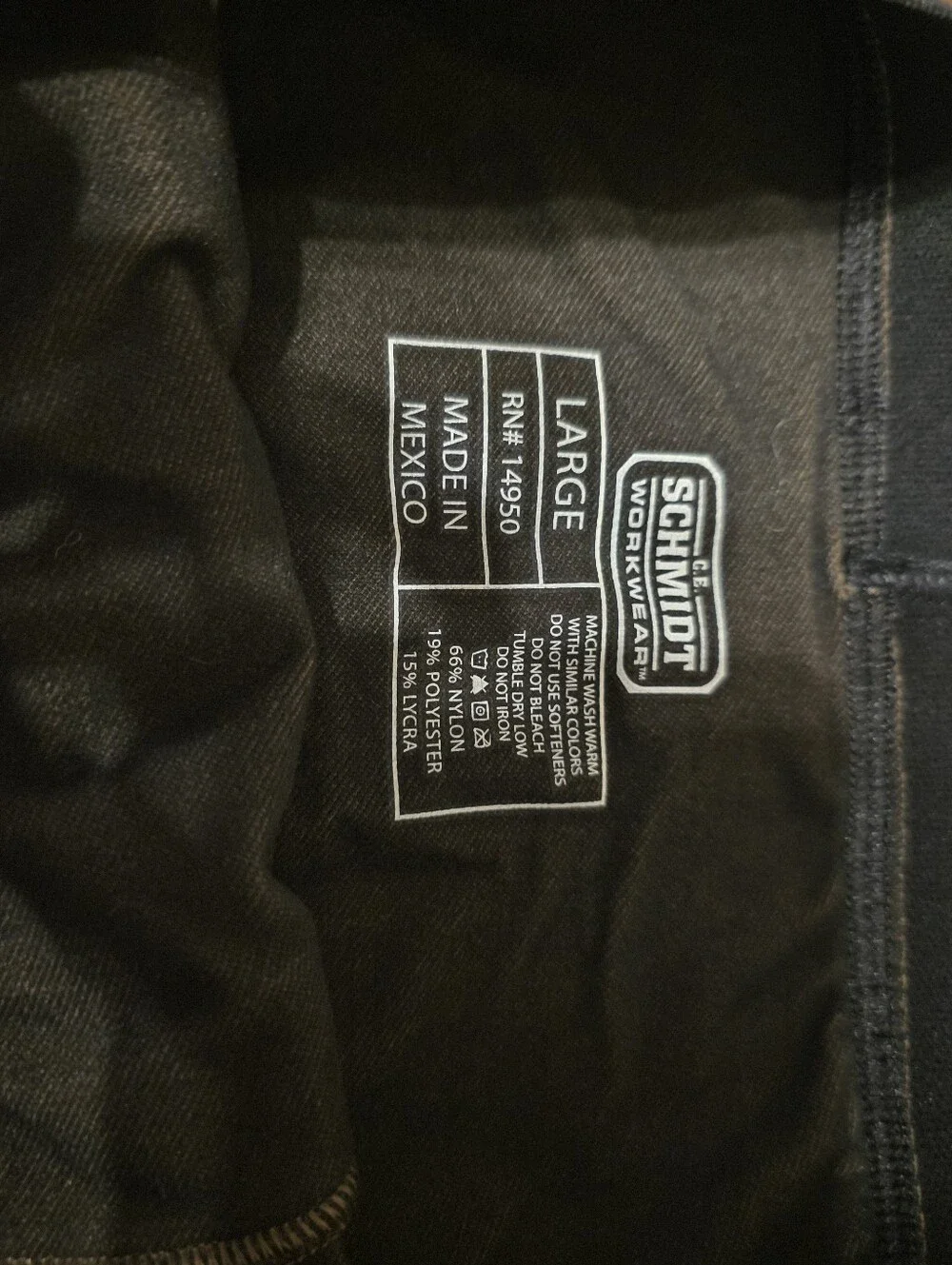 Schmidt men's base layer pants Size Large